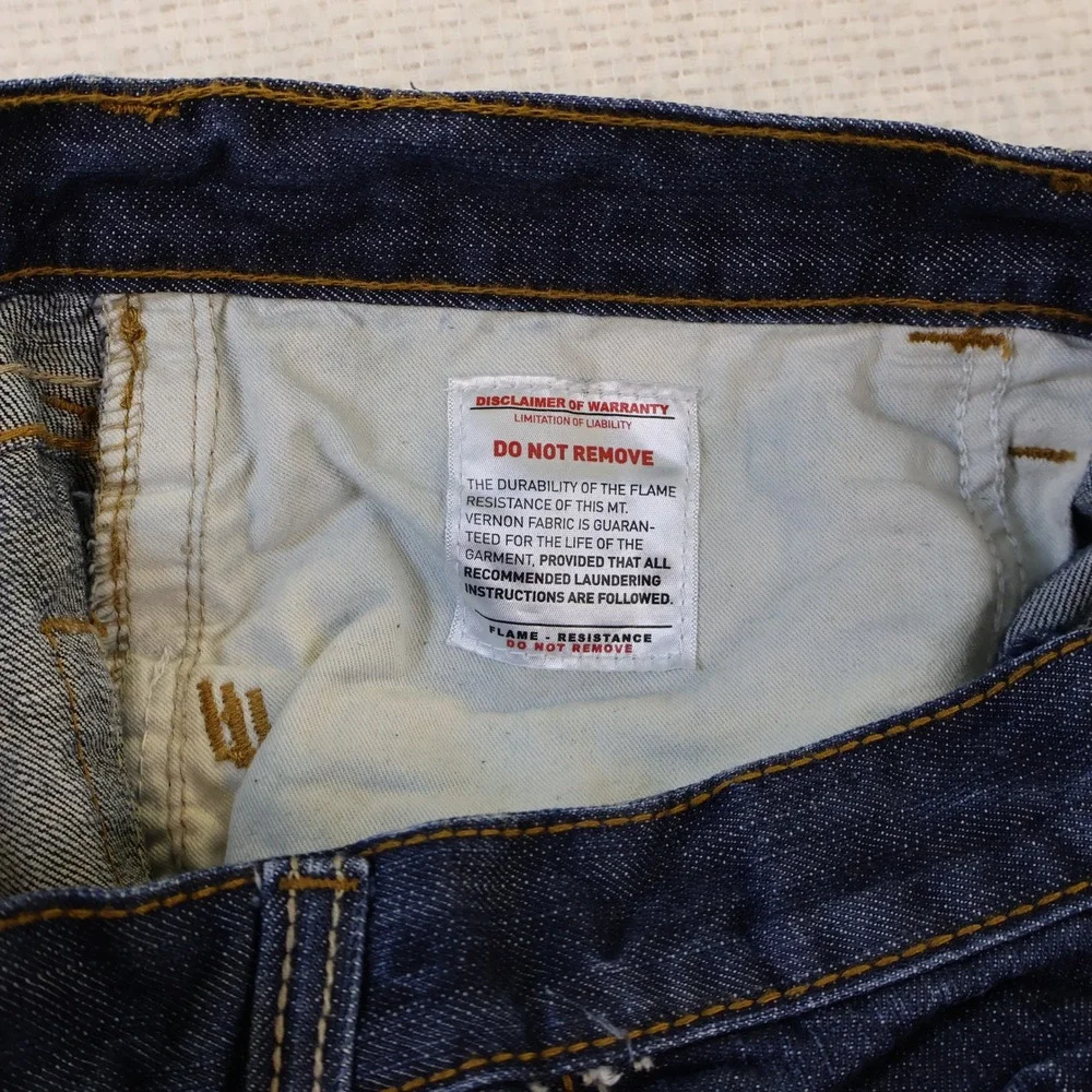 Ariat Mens 32x34 M3 Loose Fit FR Work Jeans Dark Indigo Flame Resistant CAT 2